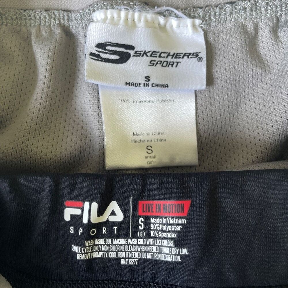 Reebok Skechers Fila Jumping Beans Girls Active Top & Bottom Lot Small/Medium - Picture 7 of 16